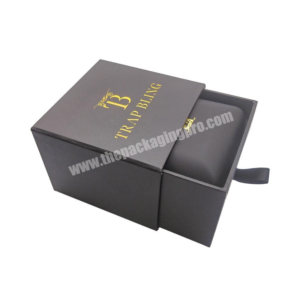Wholesale rigid paper board box for pins jewelry gift packaging