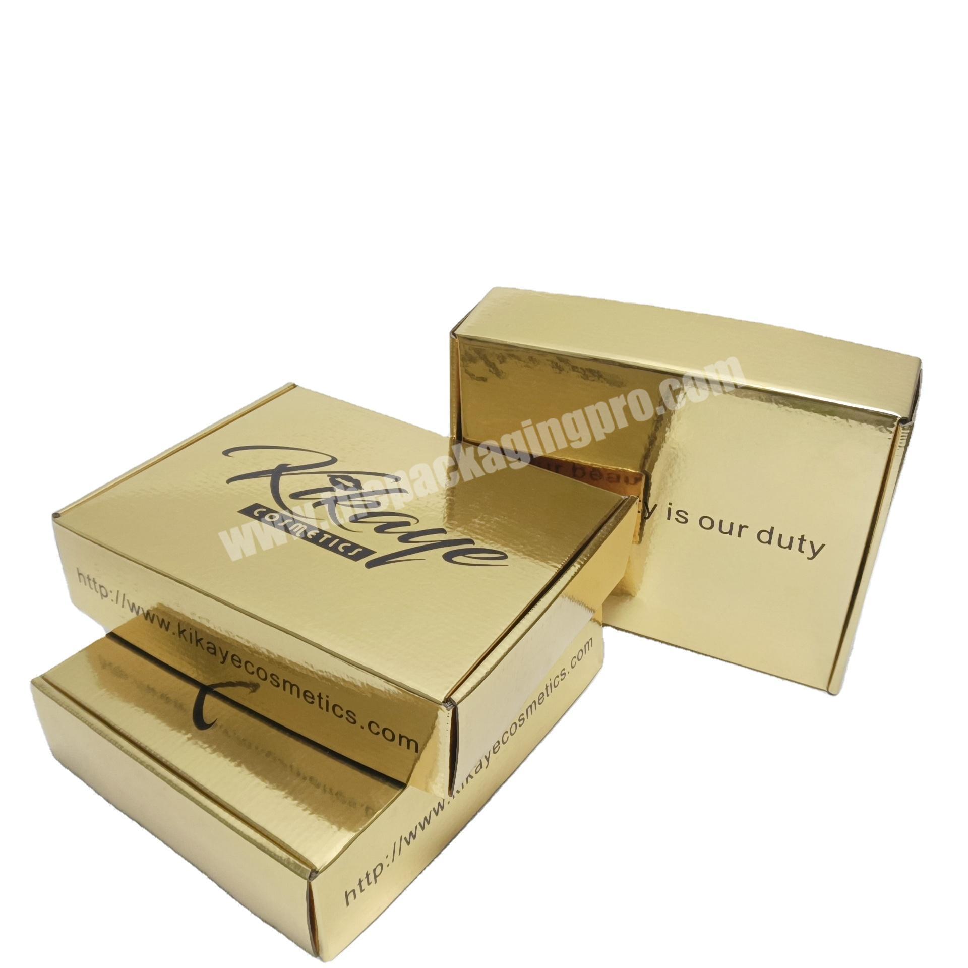 Wholesale shipping boxes custom logo mailer box corrugated carton gift boxes for Clothing Shoes Dress Apparel Lingerie packaging