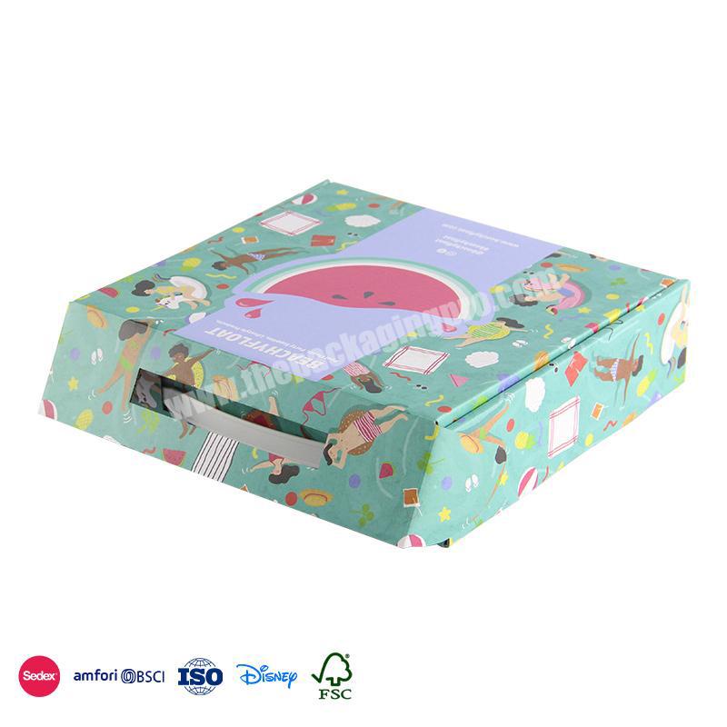World Best Selling Products Cool element design with watermelon pattern box packages for fruit or vegetables