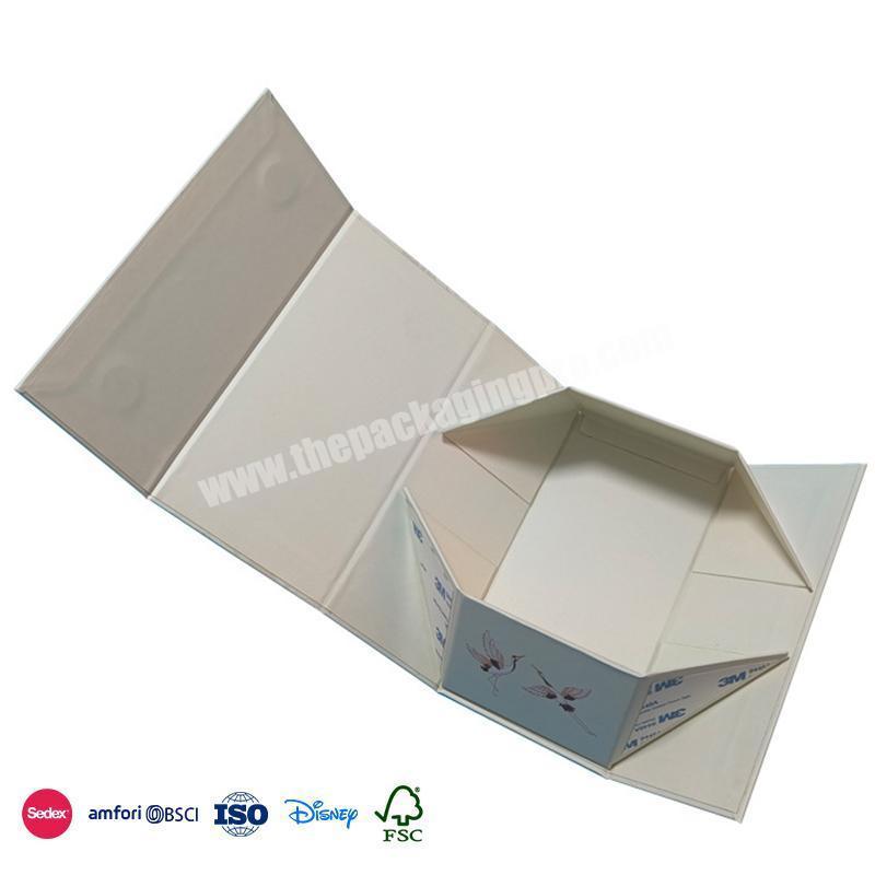 World Best Selling Products Custom luxurious folding cover magnetic closure packaging box paper for cosmetic
