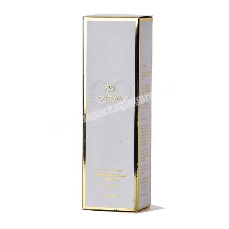 Xiamen luxury printings mall paper perfume packaging box with logo