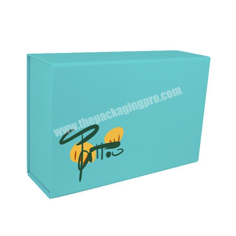 Yilucai China Supplier Luxury Custom Print Foldable and Rigid Cardboard Clothing Lingerie Packaging Box
