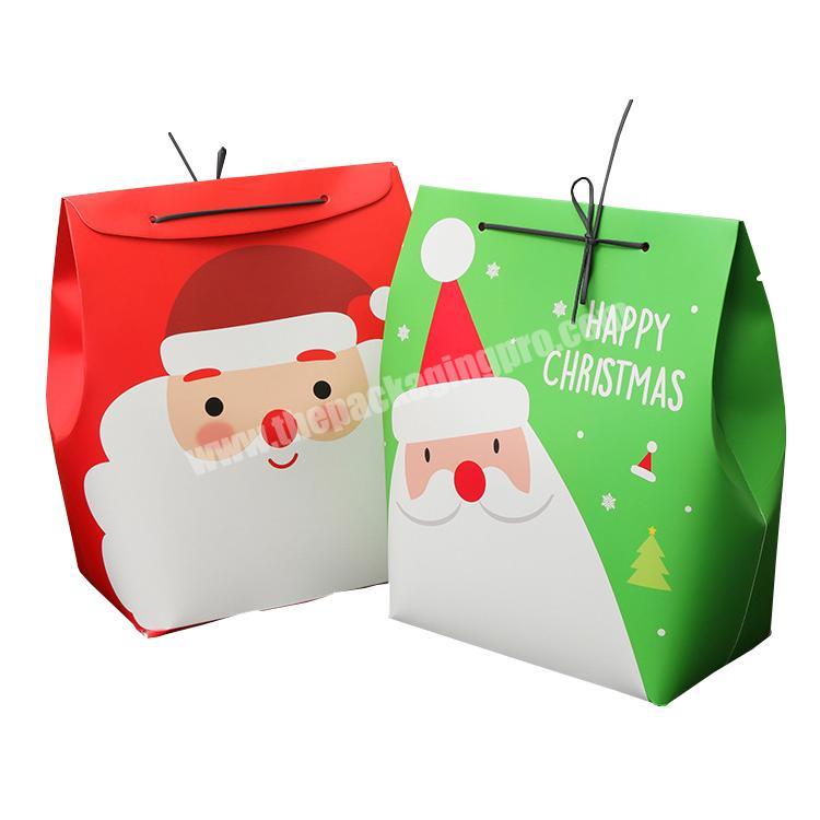 Yilucai Custom Card Paper Christmas Gift Candy Packaging Box