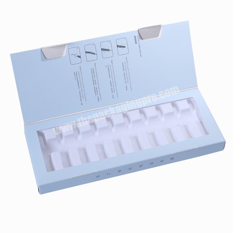 Custom Cardboard Empty Box for Skin Care Sets Cosmetic Ampule Packaging Box