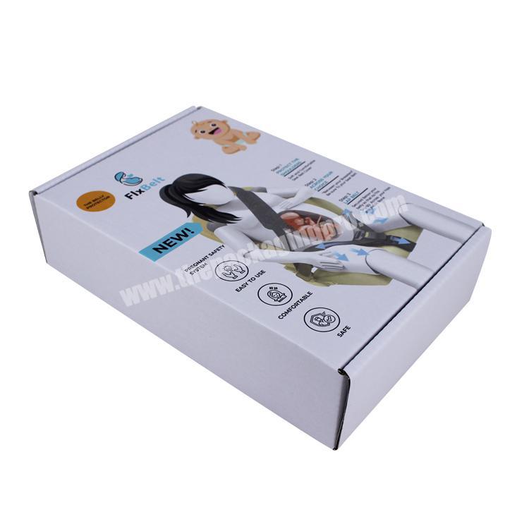 Yilucai Custom Corrugated Mailing Box Safety Belt Packaging Box