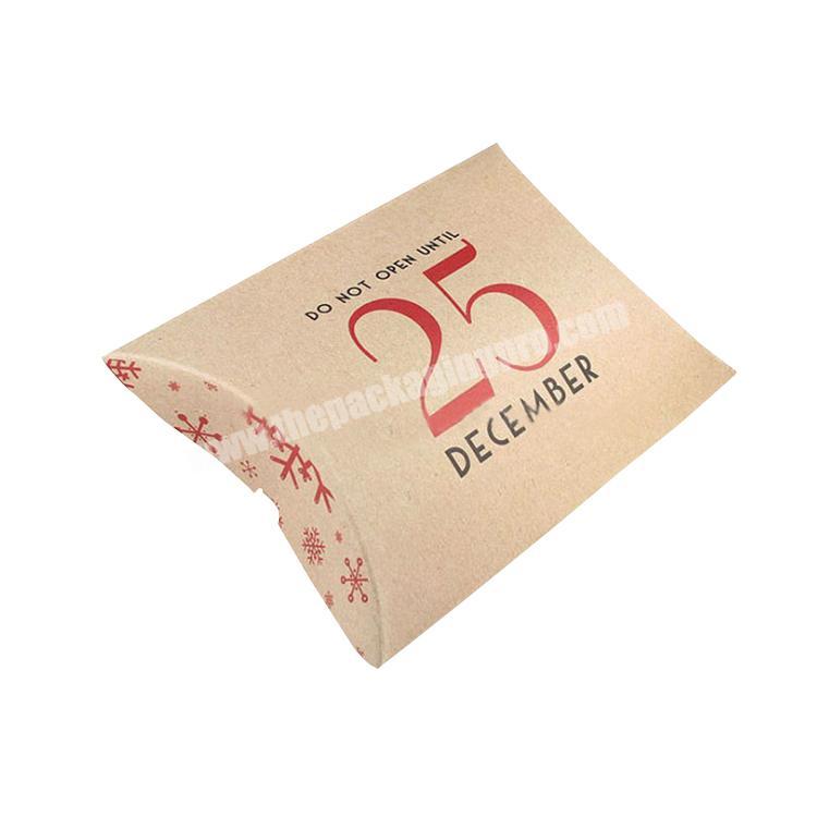 Yilucai Custom Kraft Gift Paper Pillow Packaging Box