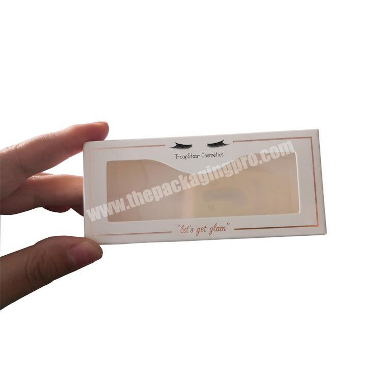 Yilucai Custom Logo Printed Eyelashes Packaging Box