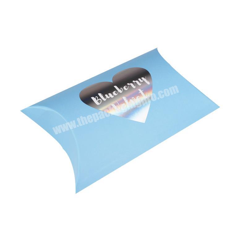 Yilucai Custom Pantone Color Printed 350g Paper Pillow Packaging Box