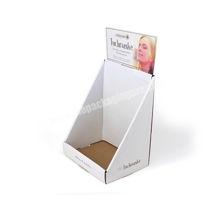 Yilucai Custom Print Cosmetics Mask Packaging Counter Display Box