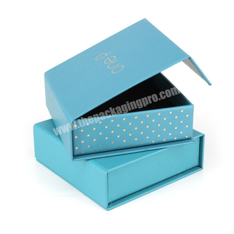 Yilucai Custom Printed Magnet Jewelry Box Packaging Cardboard Necklace Box Luxury Bracelet Box Custom Logo