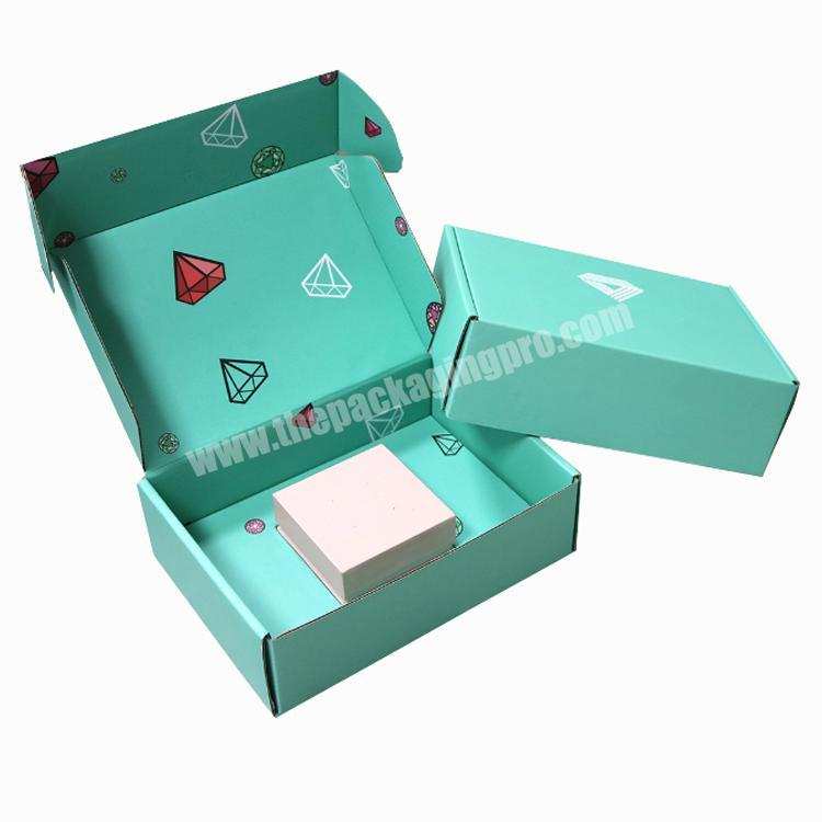 Yilucai Customized Corrugated Paper Shipping Box Custom Logo Foldable Shipping Box