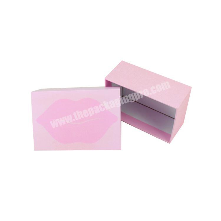 Yilucai Customized Matt Spot UV Lip Mask Paper Packaging Box