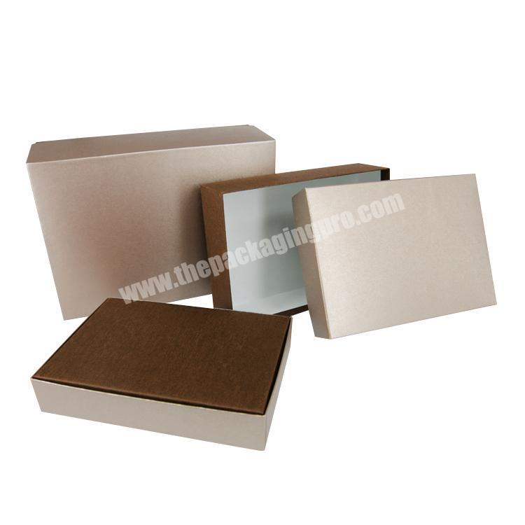 Yilucai High quality gift box christmas ornament gift box gift packaging factory with gold paper