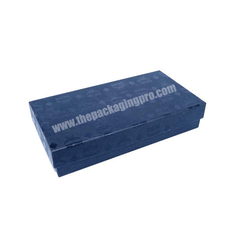 Yilucai Special Black Matte Paper Clothing Garment Rigid Cardboard Gift Box with Spot UV