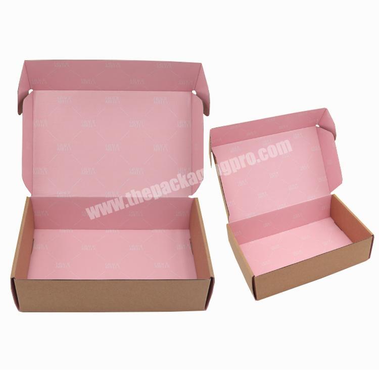 Yilucai Wholesale Shipping Box Corrugated Cardboard Shipping Box Custom Logo Carton Shipping Box with Logo