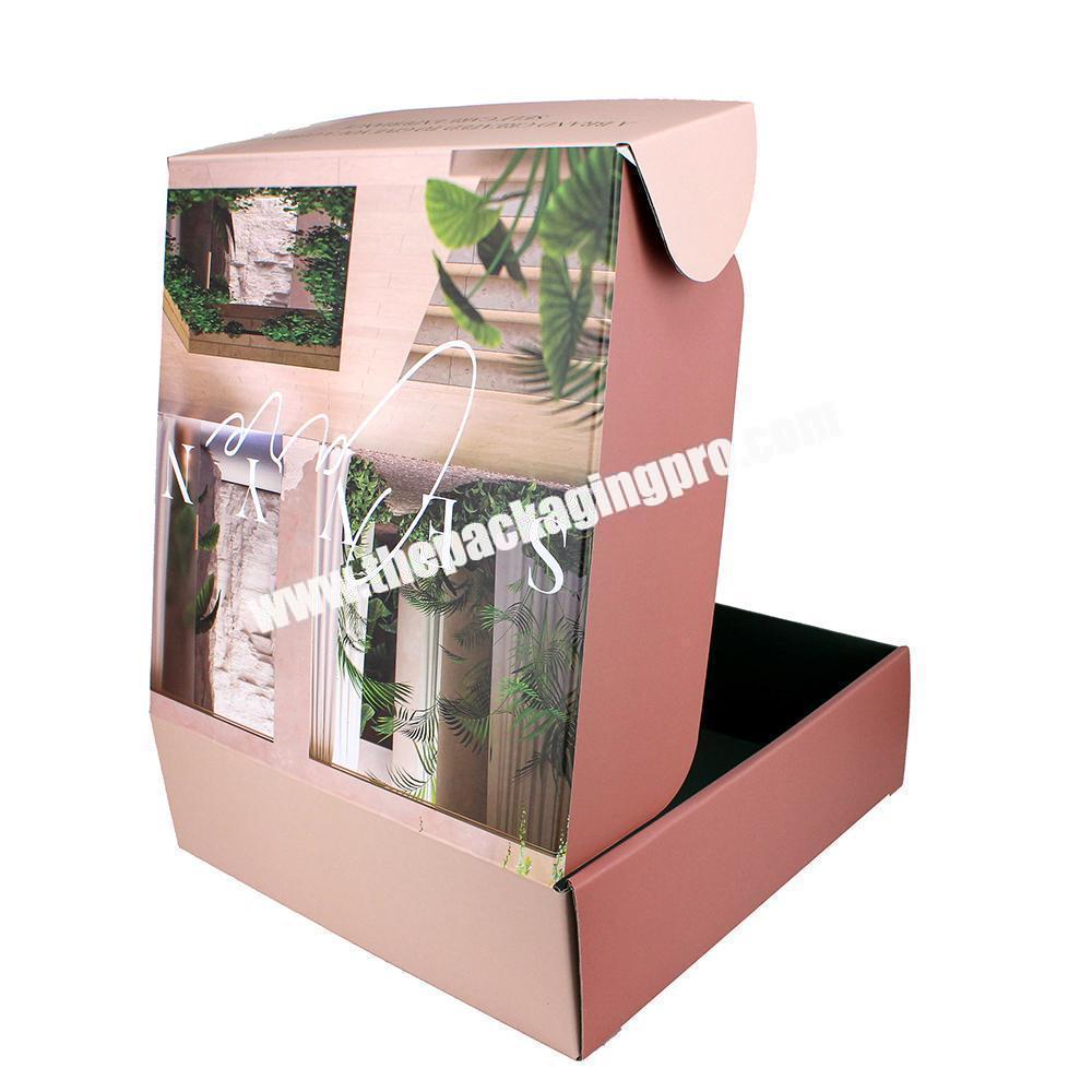 Yilucai custom logo cardboard box for bed sheet packaging box bedding shipping box