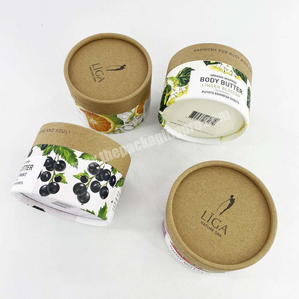 biodegradable cosmetic packaging jar eco friendly powder packaging