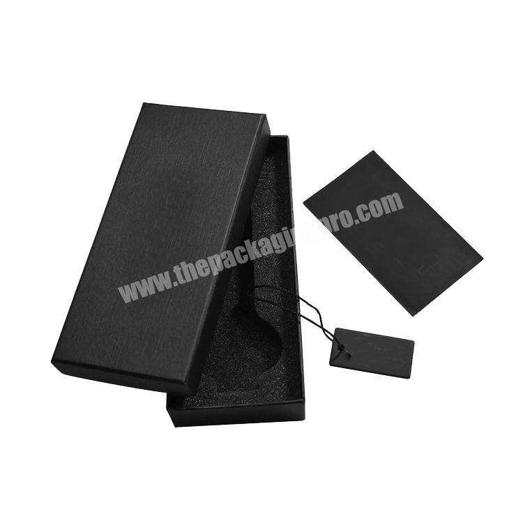 black coated packing jewelry watch sunglasses cigarette storage tea shoe perfume packaging paper box packaging
