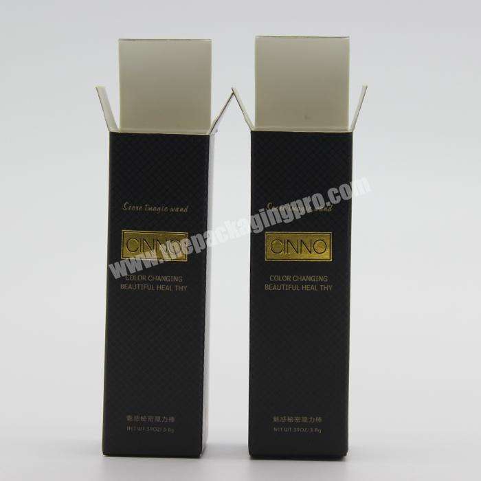 black cosmetic gift box packaging recycled paper box packaging custom made gift boxes wholesale