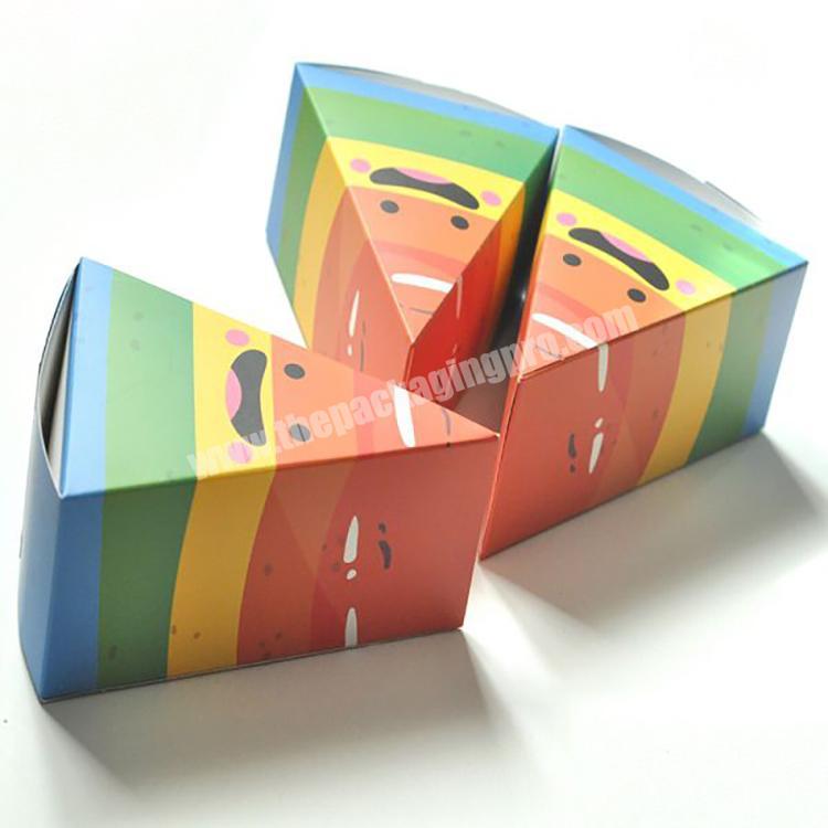 cake slice boxes kraft paper personalised cake box cake piece box