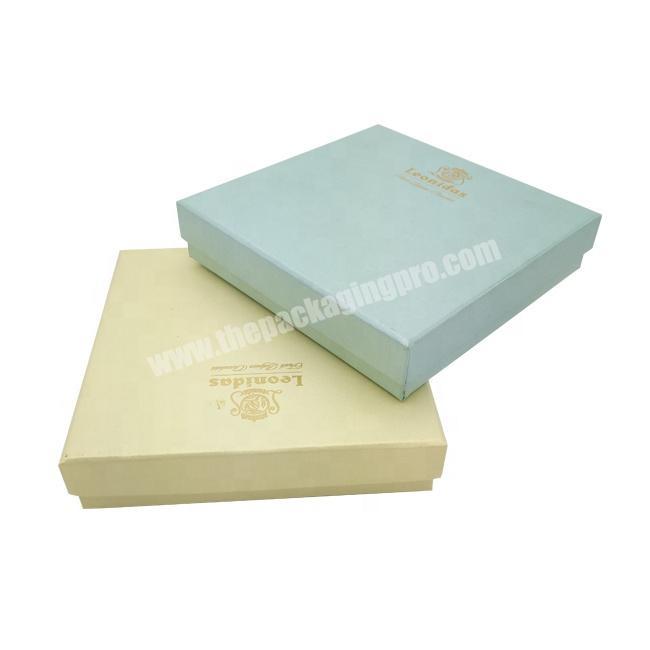 cardboard luxury empty chocolate packaging candy gift box