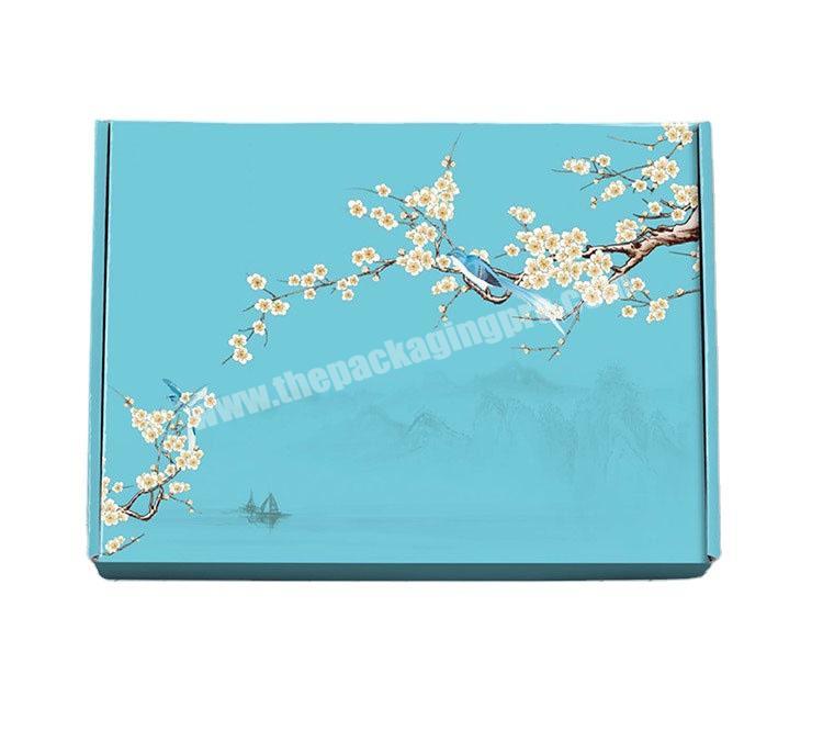 High Quality Shopping Box Printing Can Be Customized Logo Gift Clothing Packaging Corrugated Aircraft Box