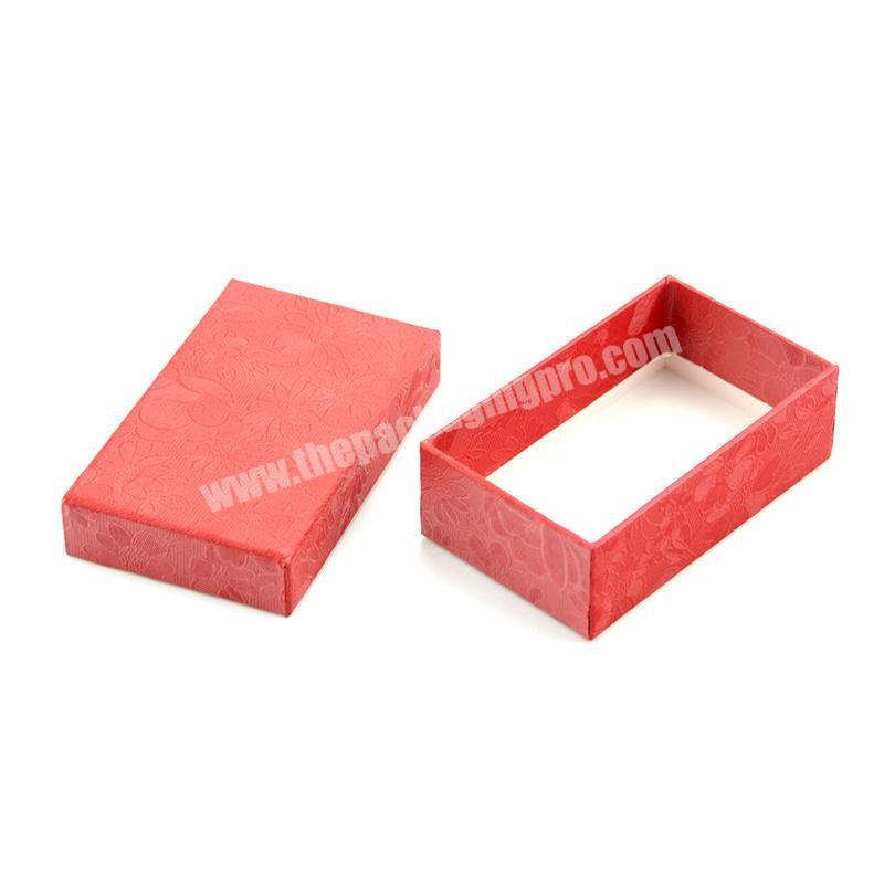 china rectangular cardboard box small gift packaging box
