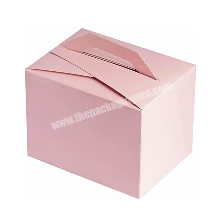 china wholesale custom logo cardboard die cut handmade packing box