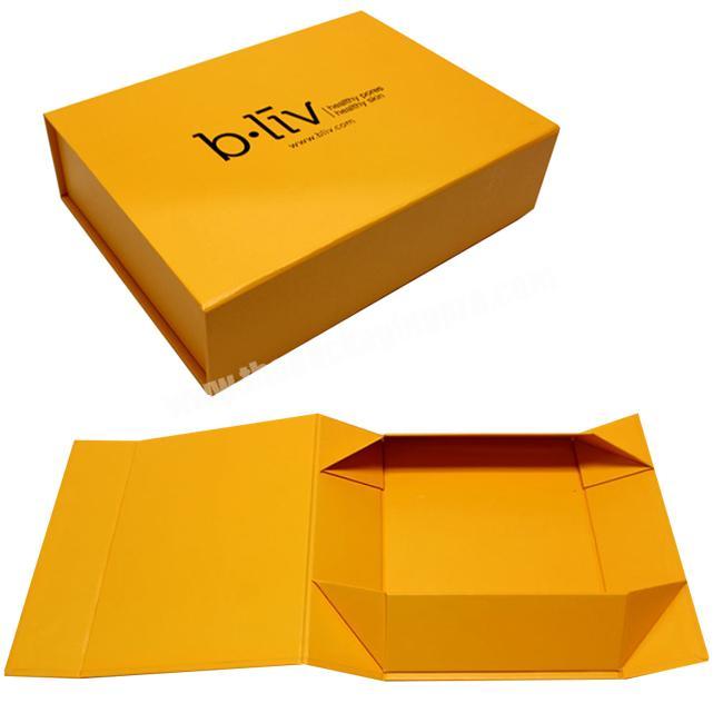 collapsible design clothing packing flat folding gift box