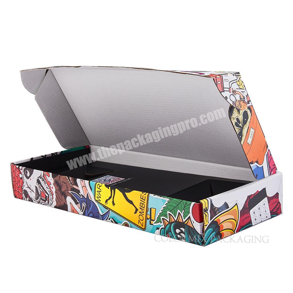 color printing gift box mailer with dividers mail carton box