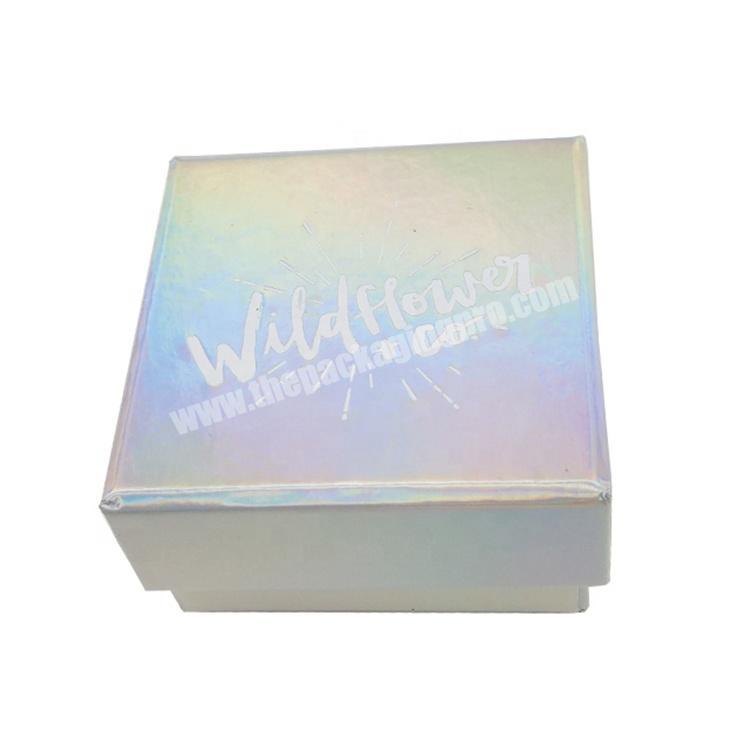 competitive price elegant printing square gift jewelry box small factory from china