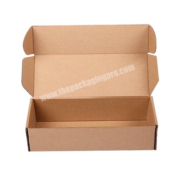 corrugated brown recyclable box packaging