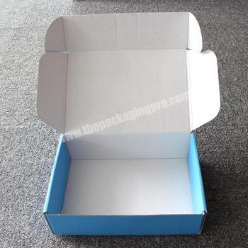 corrugated packaging shoes box for mailing