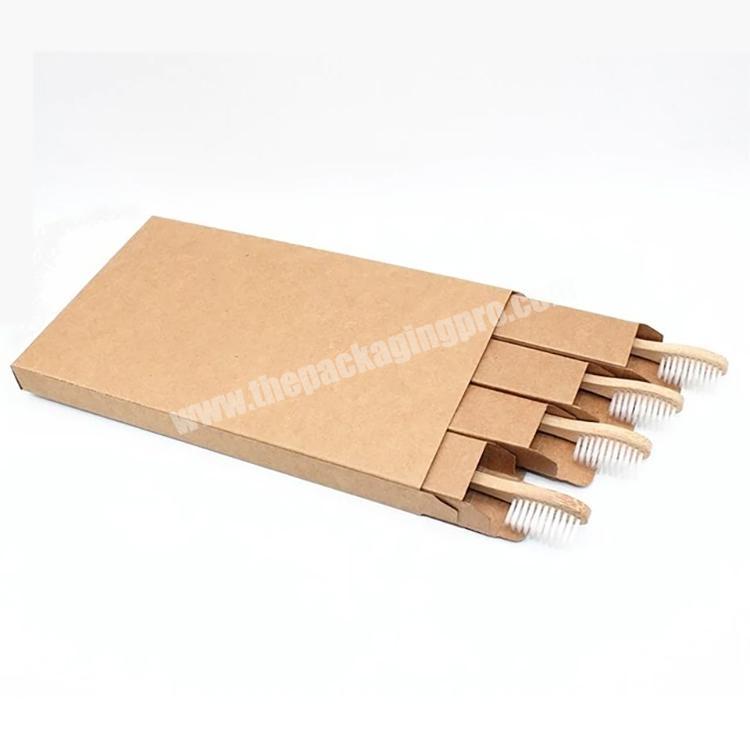 custom cardboard box eco friendly boxes toothbrush paper box