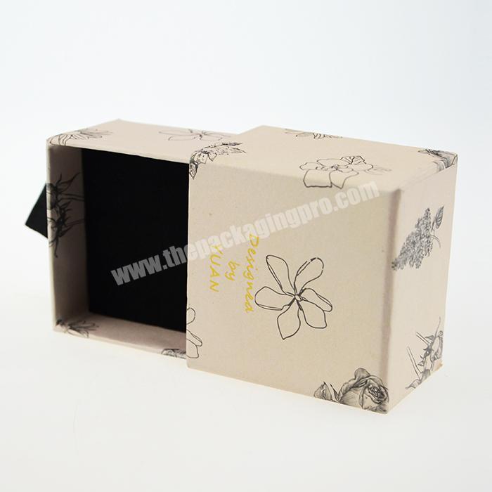 custom drawer box packaging rigid small cardboard gift box hard premium packaging box