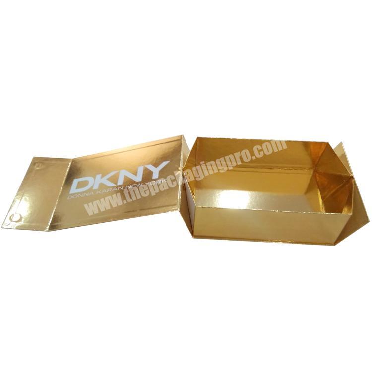 custom logo paper golden rigid cardboard flip lid virgin wig weave luxury hair extension packaging box