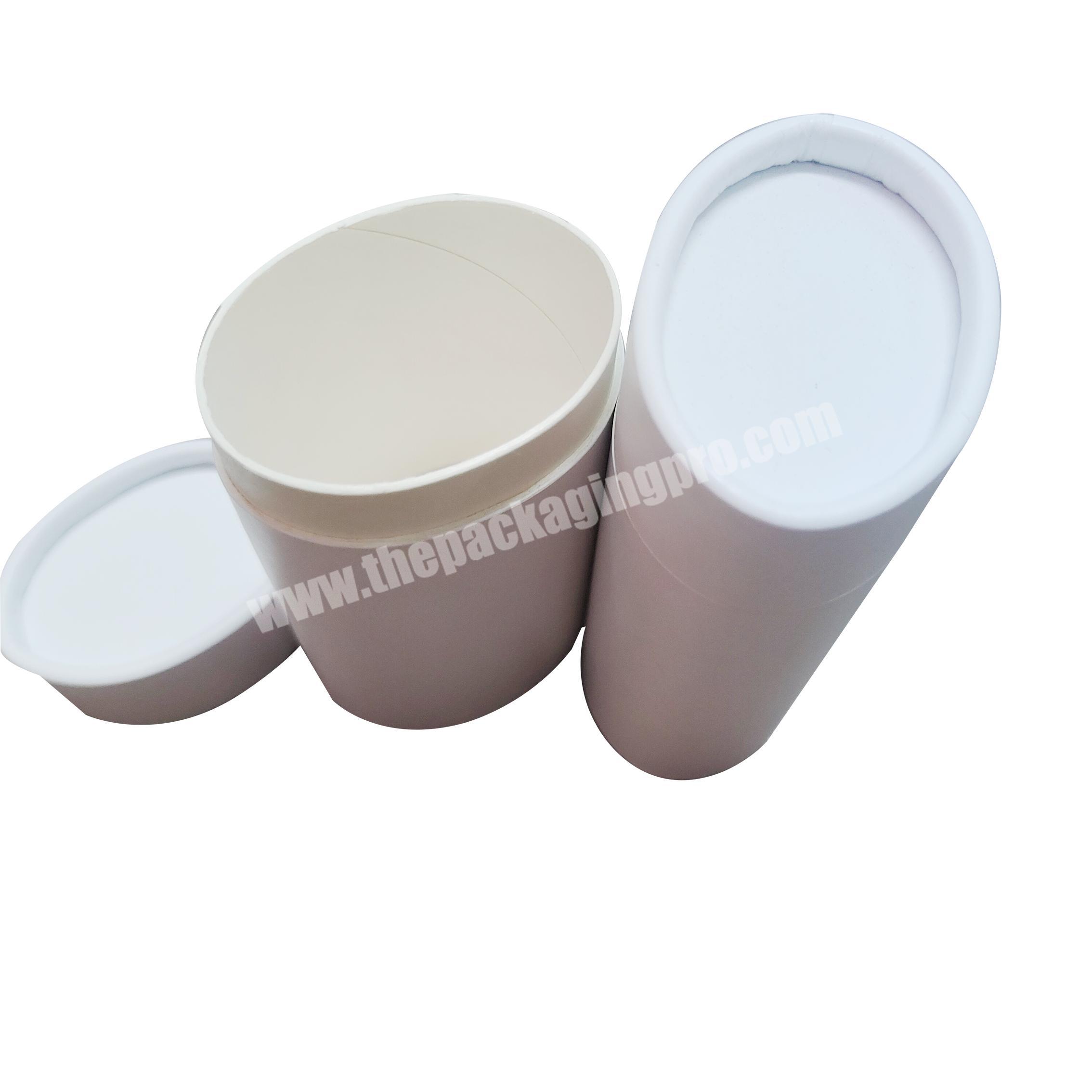 custom oval shape push up tube deodorant stick push up container