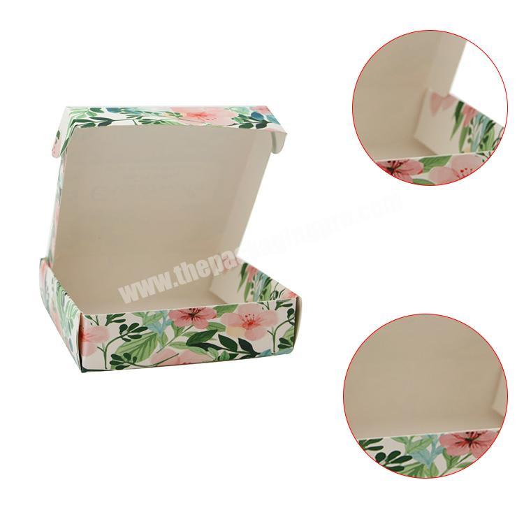 custom paperboard box folding corrugated paper box