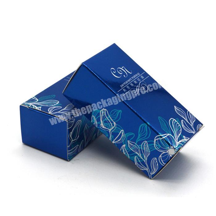 custom printing packaging box foldable packaging paperboard box cheap cosmetic paper box