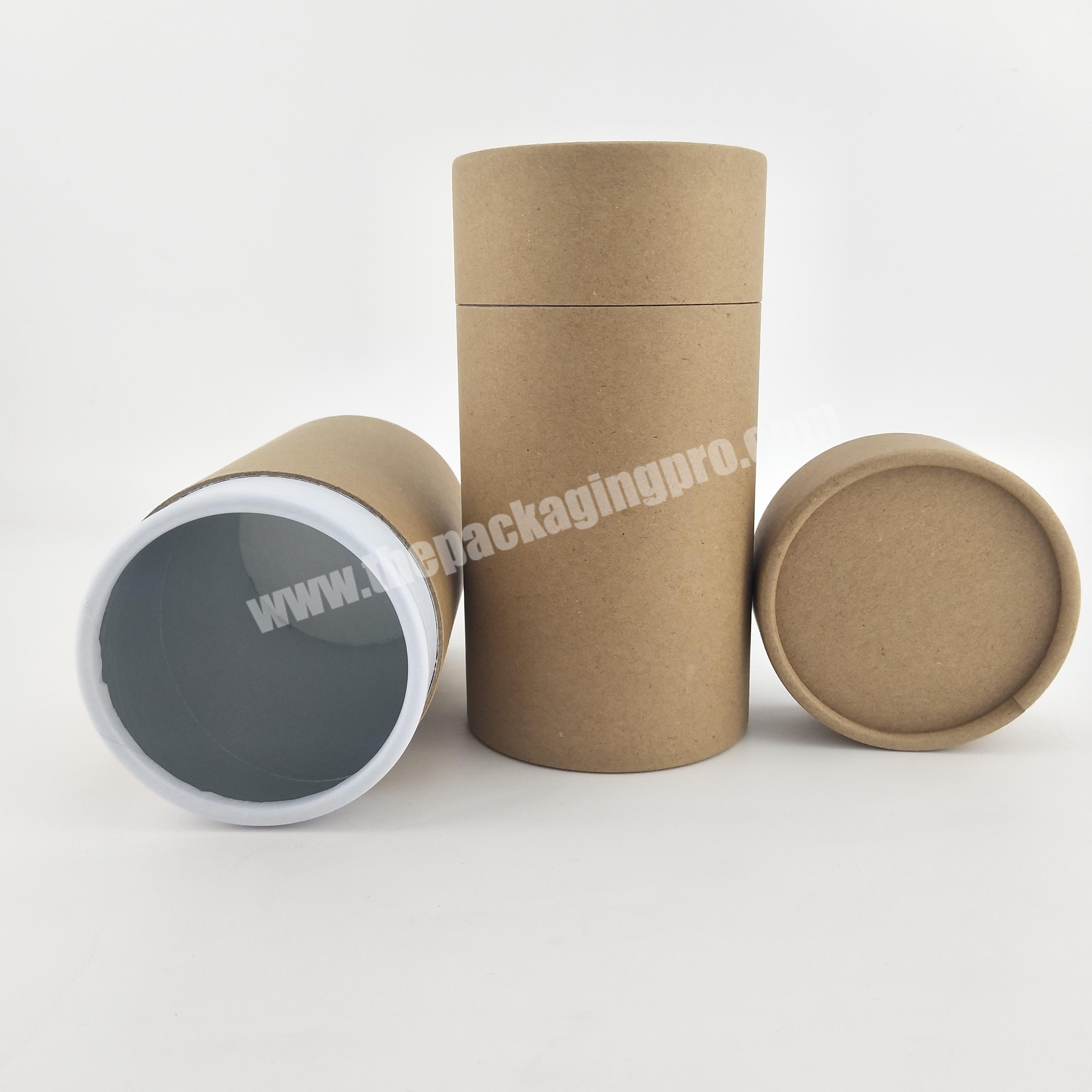 customized Food grade Cardboard paper tube coffee packaging
