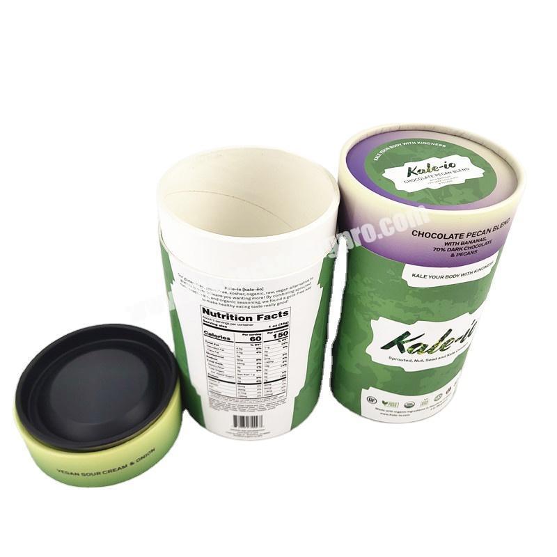 ECO-friendly paper tube packaging cardboard tea containers paper tube for tea packaging