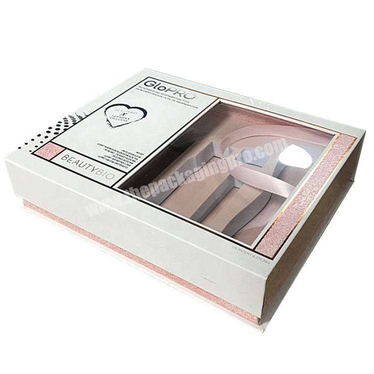 empty custom design luxury paper gift cosmetic packaging skin care box