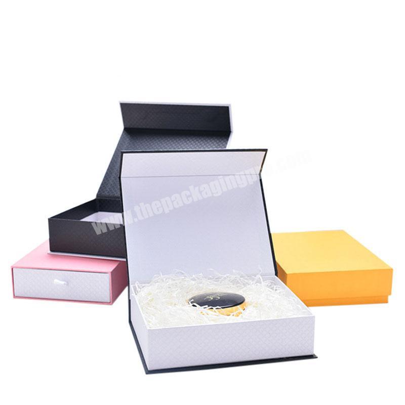 empty luxury perfume glasses virgin bundle hair extension packaging China voice recordable gift box