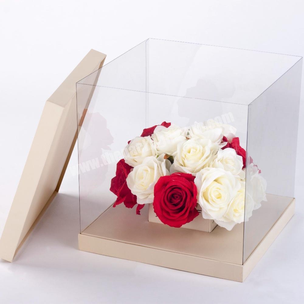 factory free sample high quality custom kraft paper box with window