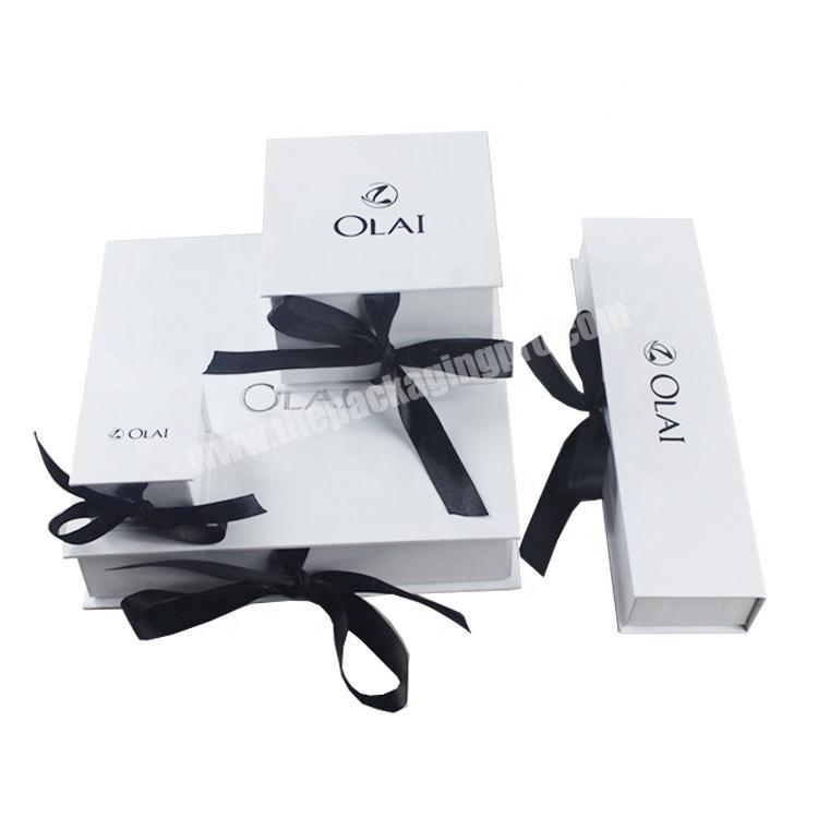 fashion customized necklace luxury jewelry gift box wholesale box for jewelry