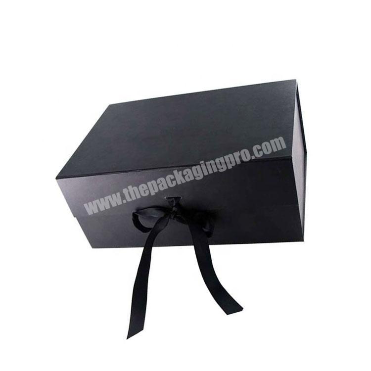 flap big storage magnetic closure cardboard foldable packaging box