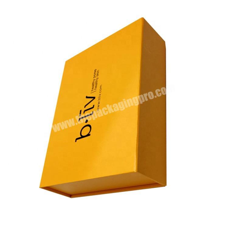 foldable magnetic custom luxury gold extension hair boxes weave packaging custom