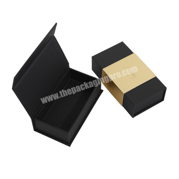 hardcover personalized hardboard hard perfume eyelash hexagonal folding gift box for candy packaging