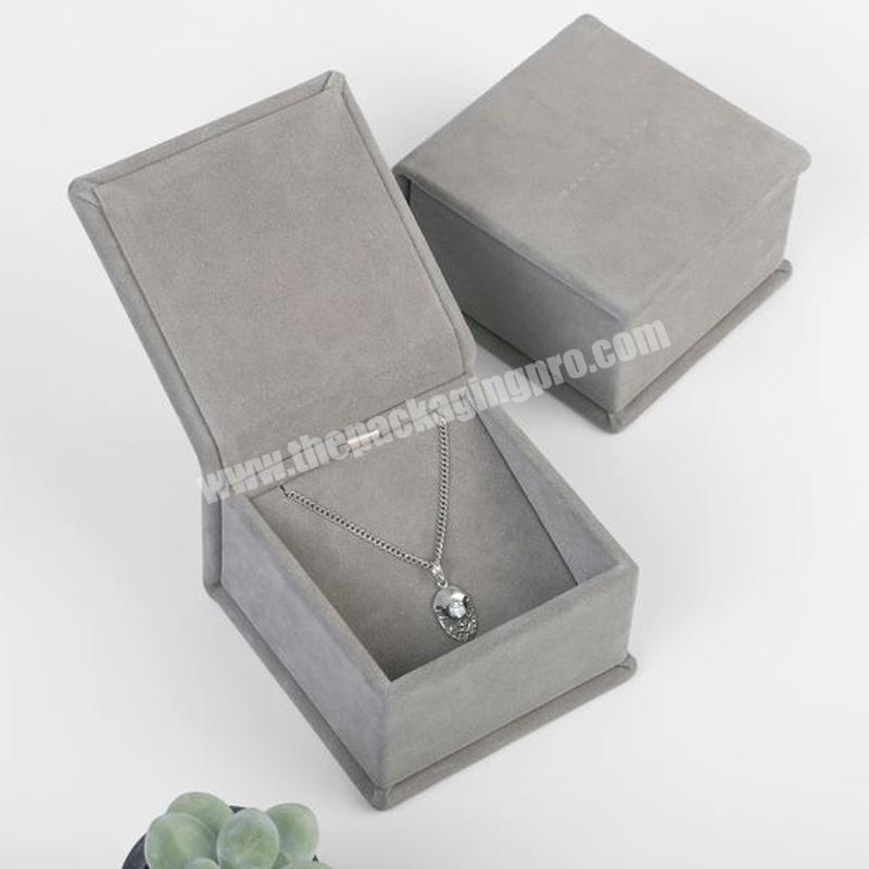 high end jewelry travel box for with logo kraft paper clear gift leather pouch pe film storage jewelry box