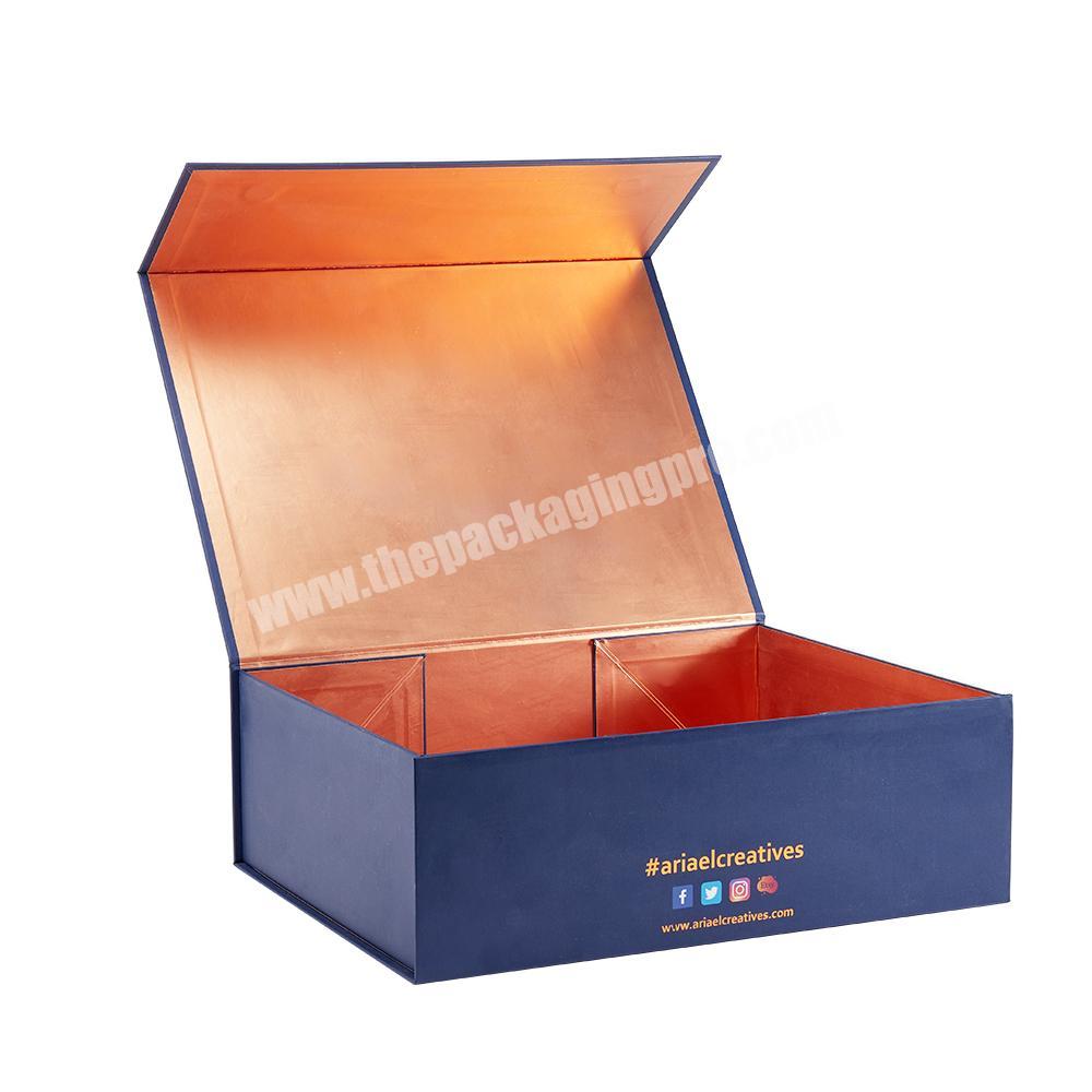 high grade jumbo custom gift boxes 18inches with paper insert traditional box gift